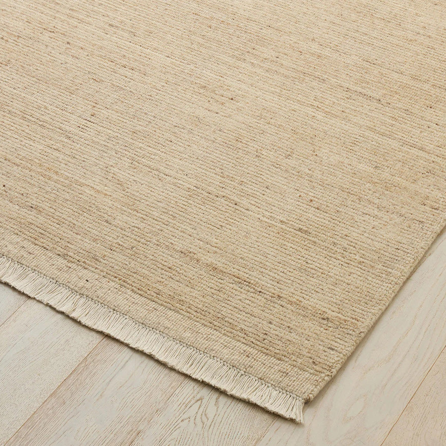 Anton wool rug sand