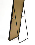 Arch freestanding mirror in black