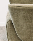 Lily armchair in copeland olive 