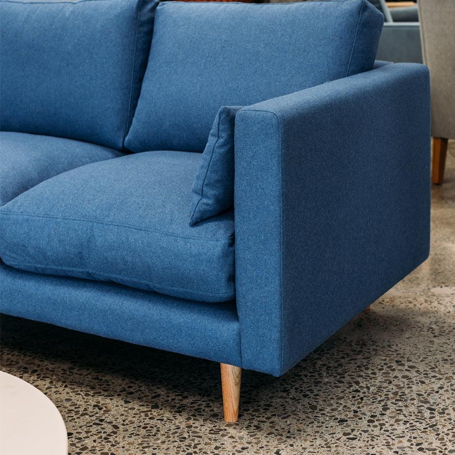 Wool Monterey Sofa Octavius Cobalt