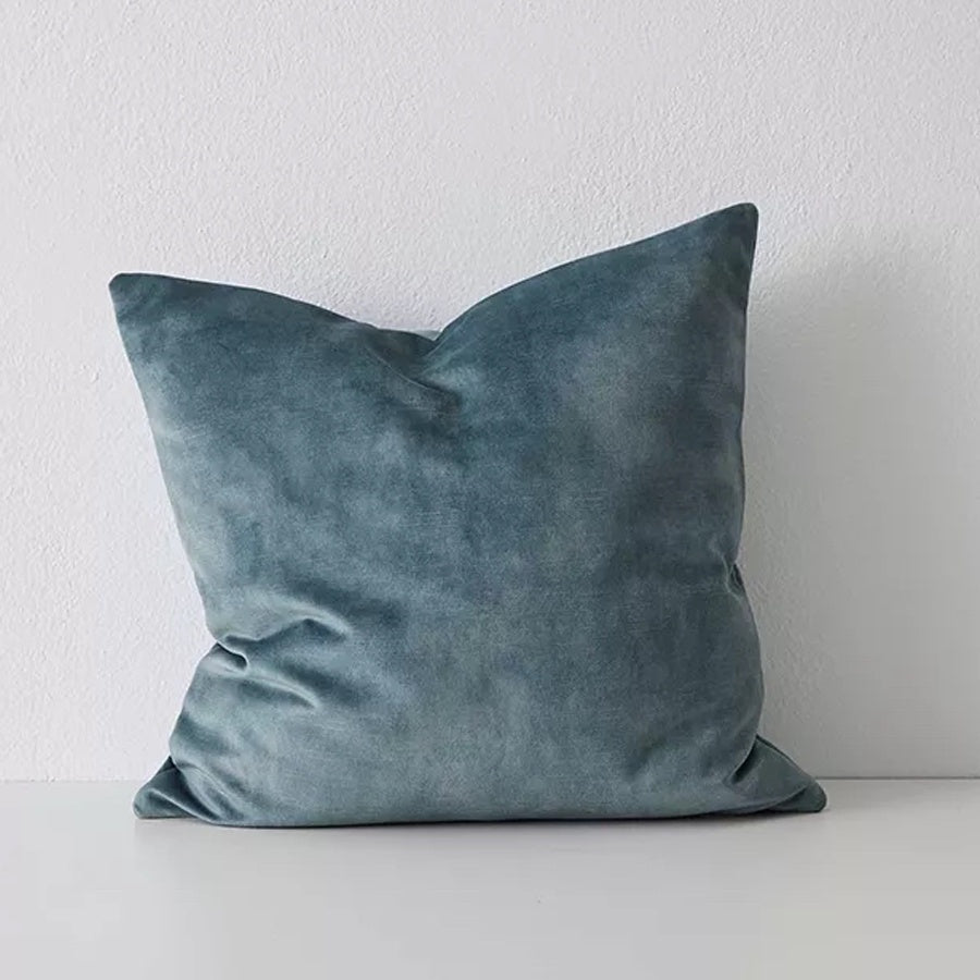 Ava Cushion in Aqua