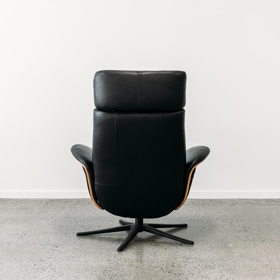 IMG Space Chair & Ottoman - Tuxedo