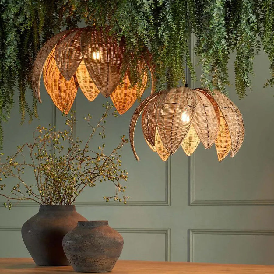 Bali natural rattan pendant