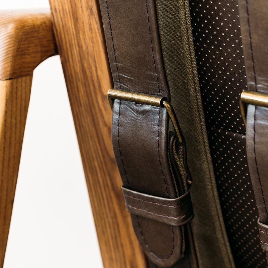 Yukon Leather Armchair - brown