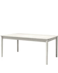 Ghost 1600mm dining table Chalk