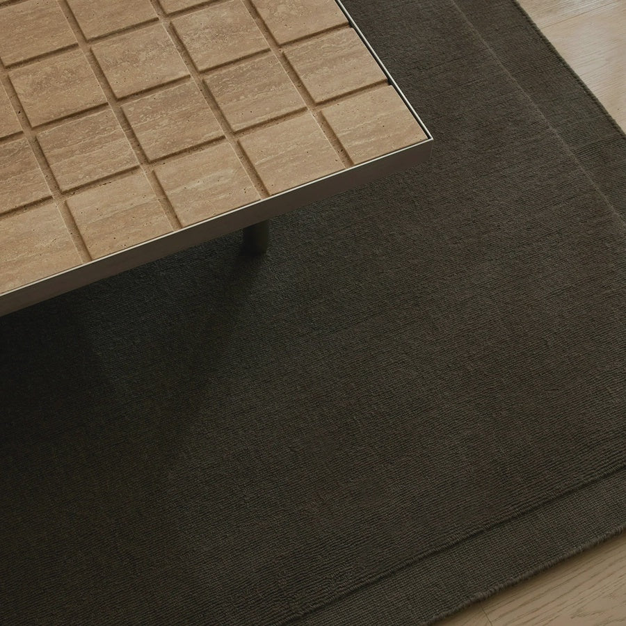 Cassio NZ wool rug | Fudge