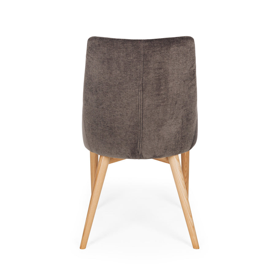 Rhodes dining chair in charcoal