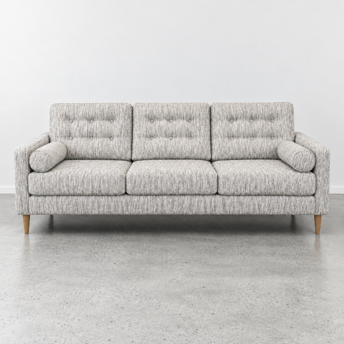 Chanel sofa &amp; ottoman in Mantilla Marble