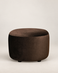 Estelle ottoman | Chocolate