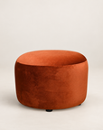 Estelle ottoman | Rust