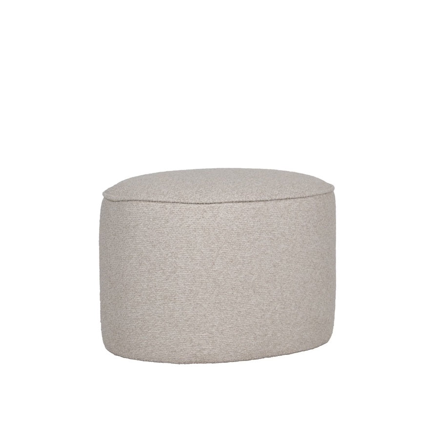 Chicago oval ottoman