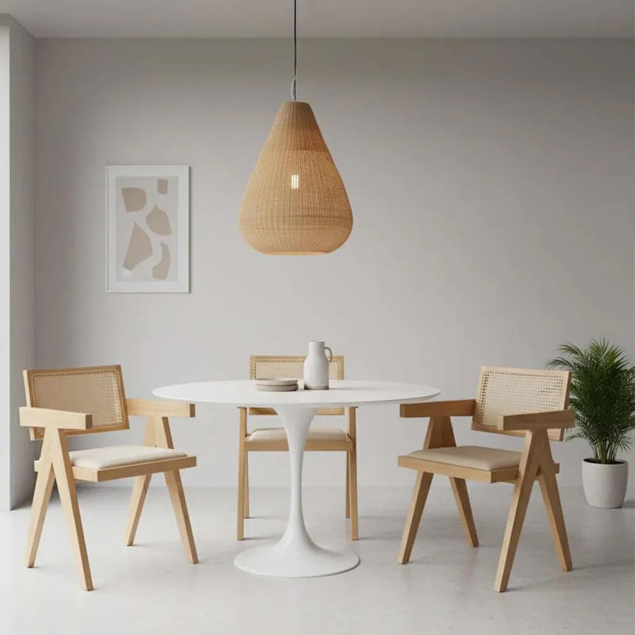 Coco natural rattan pendant