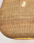 Coco natural rattan pendant