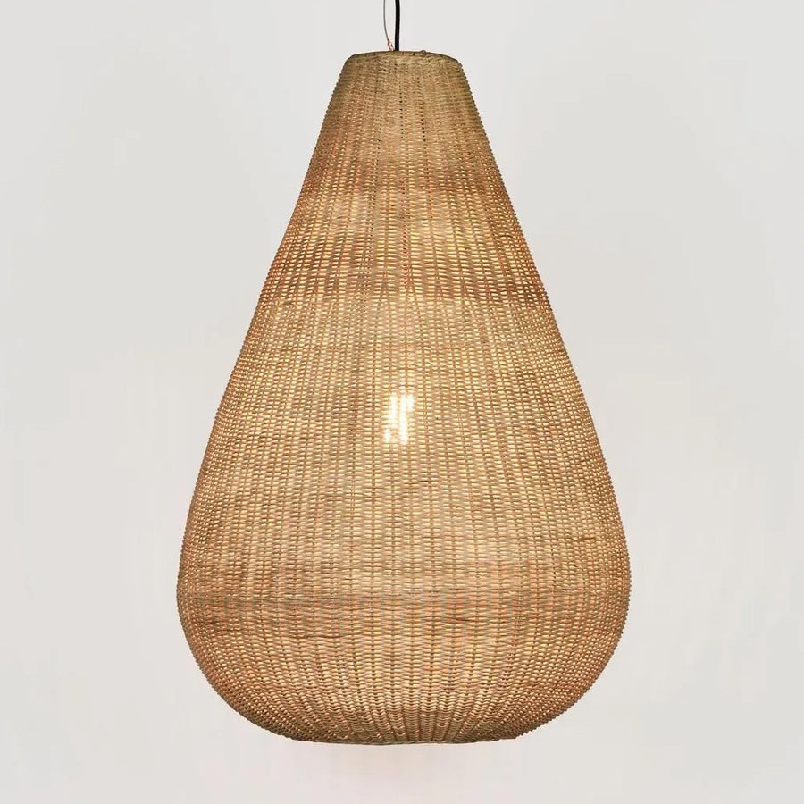 Coco natural rattan pendant