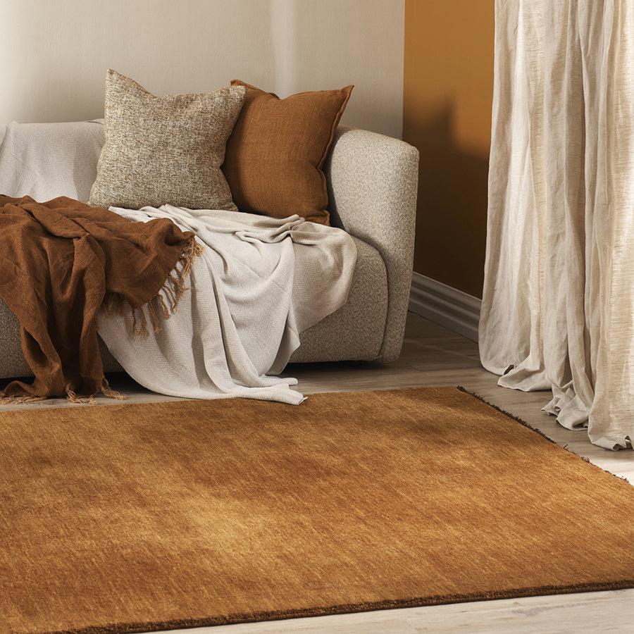 Sandringham NZ wool rug in pecan|Stacks Furniture|Wellington – Stacks ...