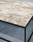 Dion marble coffee table beige