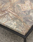 Dion marble coffee table forest floor