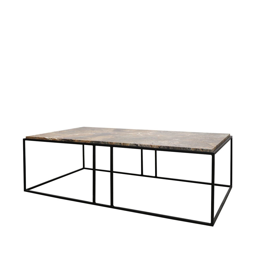 Dion marble coffee table forest floor