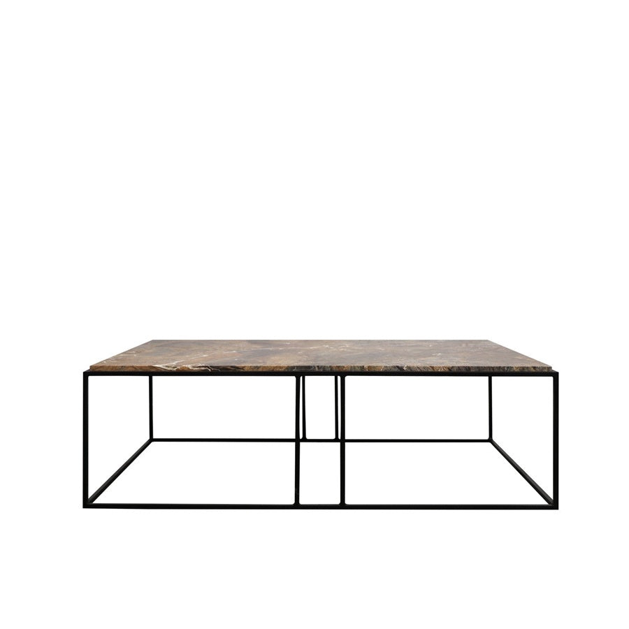 Dion marble coffee table forest floor