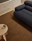 Emilio linen rug | Toffee
