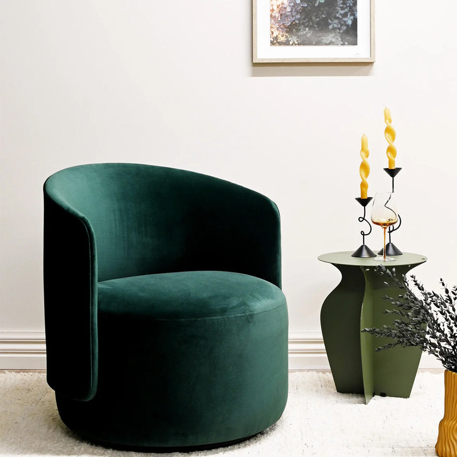 Estelle swivel armchair