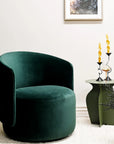Estelle swivel armchair
