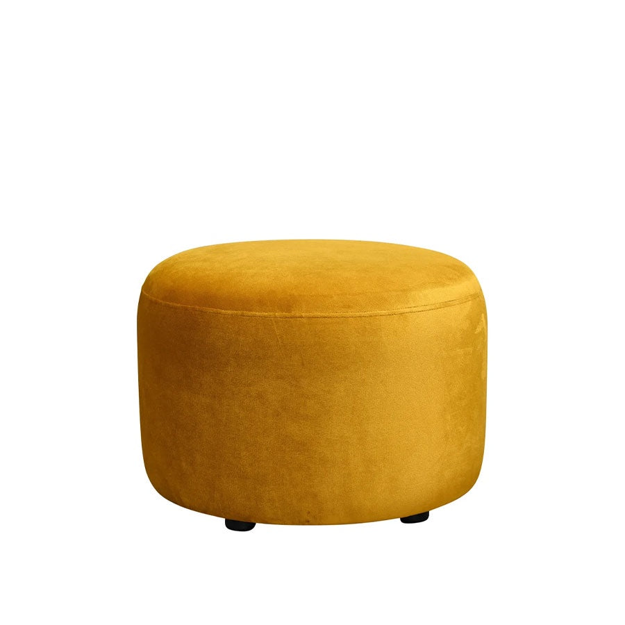 Estelle ottoman in mustard