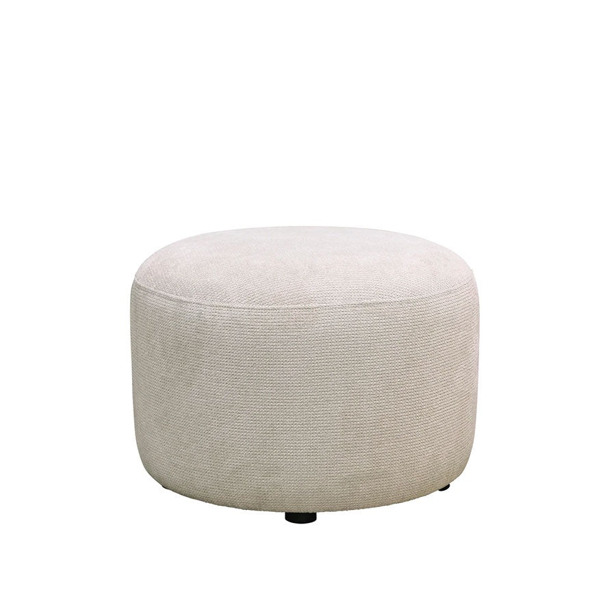 Estelle ottoman in taupe