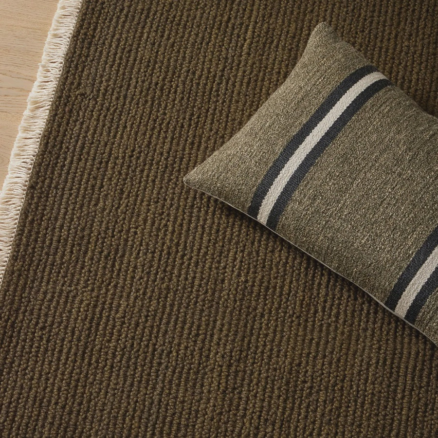 Fabien Wool Rug | Moss