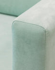 Tango sofa in plush sea-foam