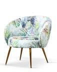 Coast accent chair in velvet