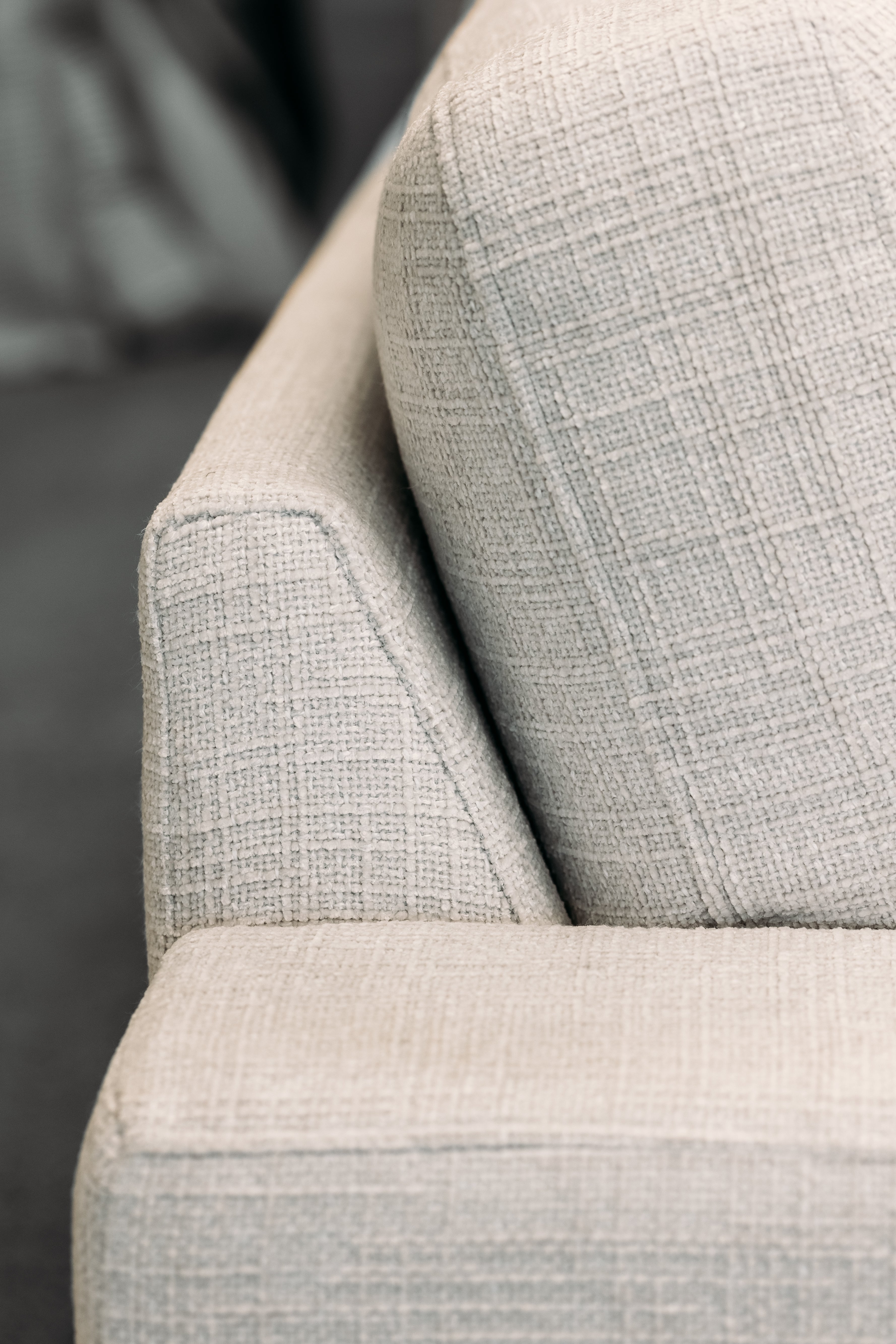 Cloud 4 seat sofa &amp; reversible chaise in branbury pearl