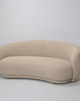 Fleur curved sofa in beige