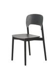 Fran dining chair black