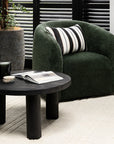 Frazier coffee table in black