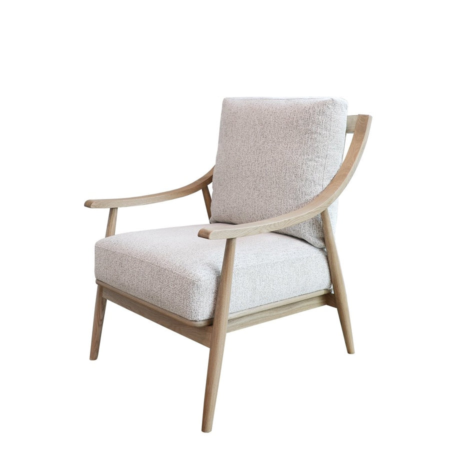Grace Armchair in oatmeal