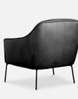 Ikon Armchair black leather 