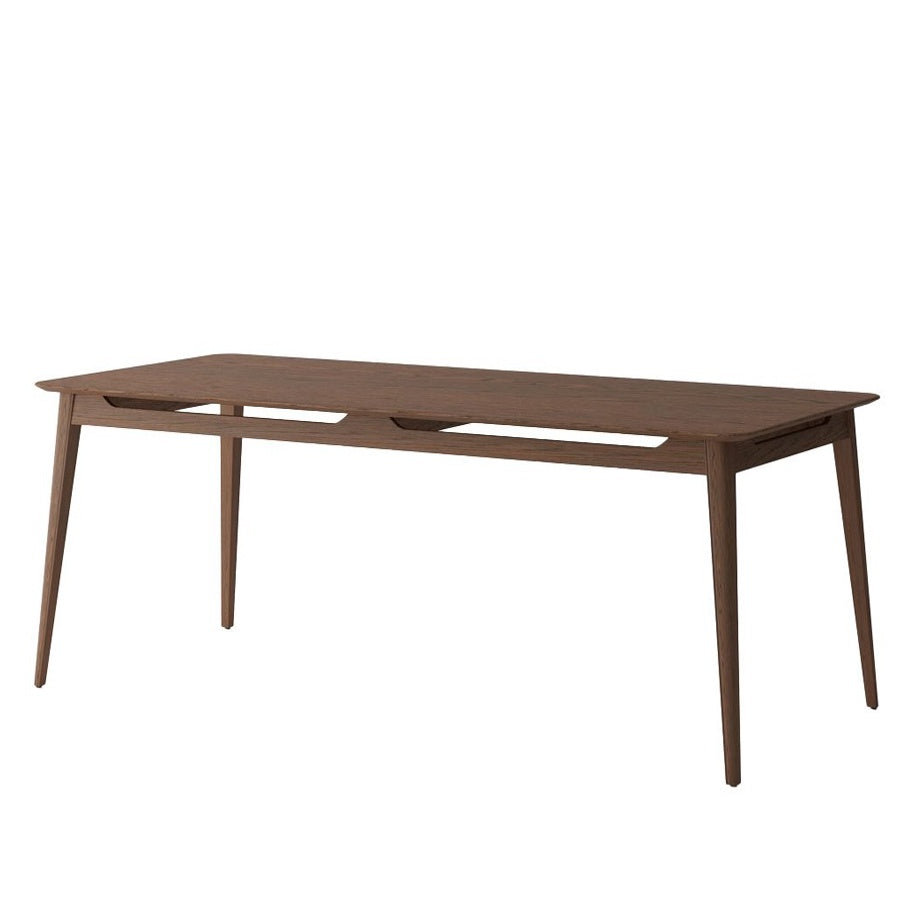 Kaishama dining table in walnut