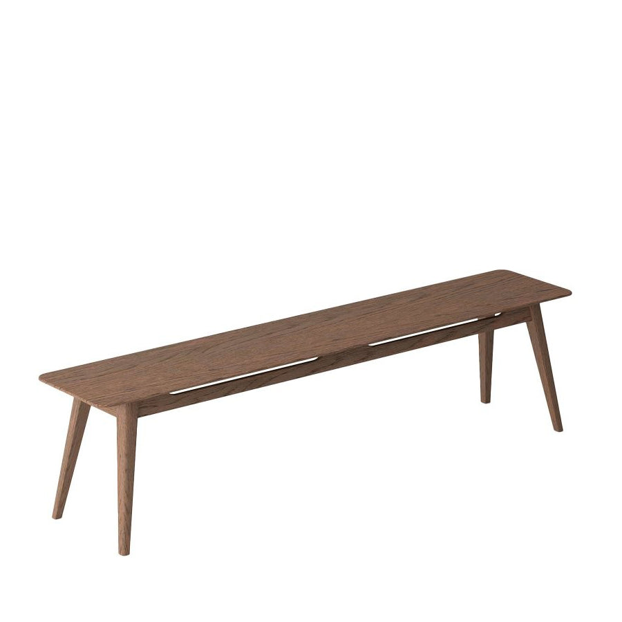 Kaishama bench seat in walnut