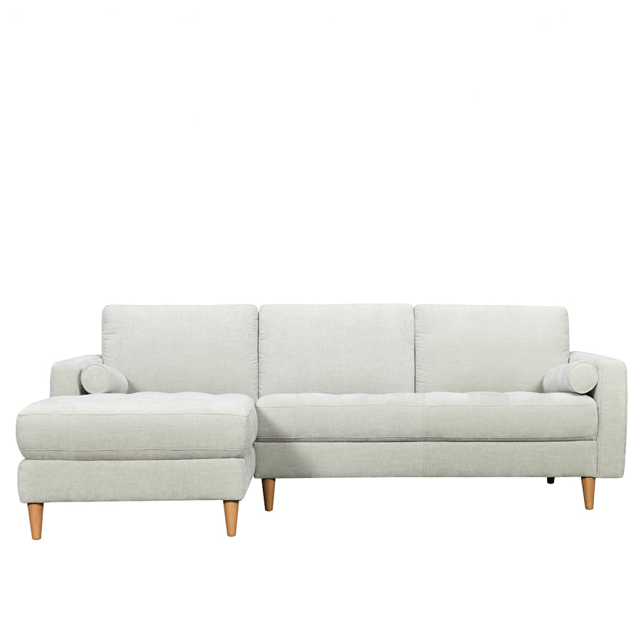 Khan sofa & chaise in mist