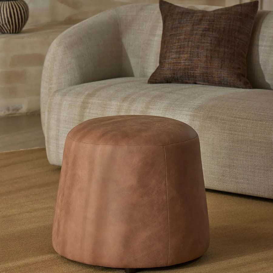 Landro Ottoman Toffee