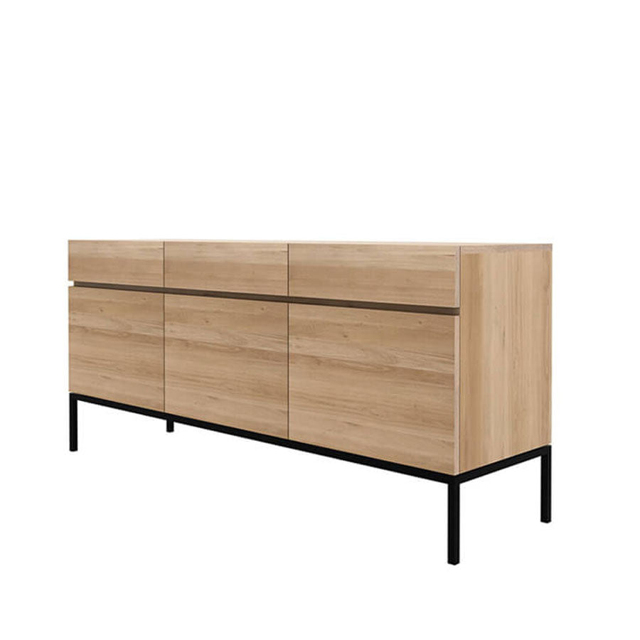Liv 3 door sideboard in natural