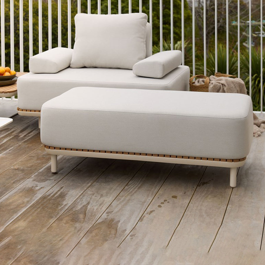 Dawn outdoor long ottoman