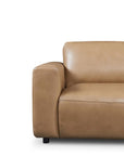 Lucas sofa in tan leather