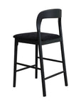Lyttelton barstool in black