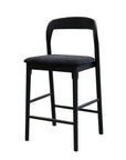 Lyttelton barstool in black
