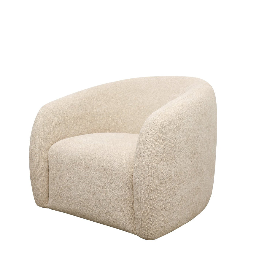 Krona swivel armchair