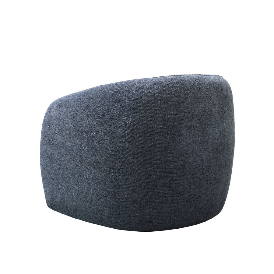  Krona swivel armchair in steel 