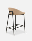 Mick barstool in taupe