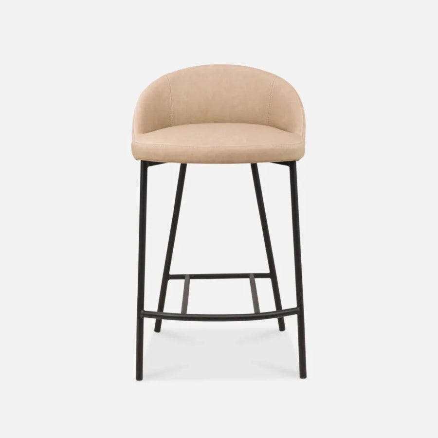 Mick barstool in taupe